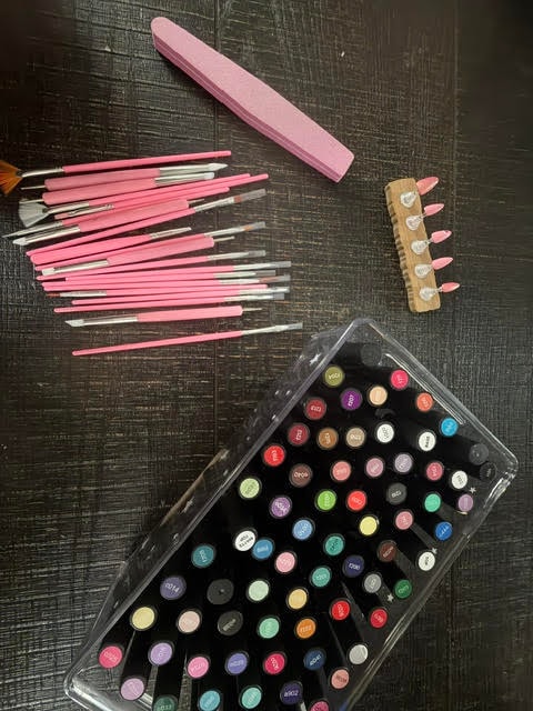 Featured nail design available to order